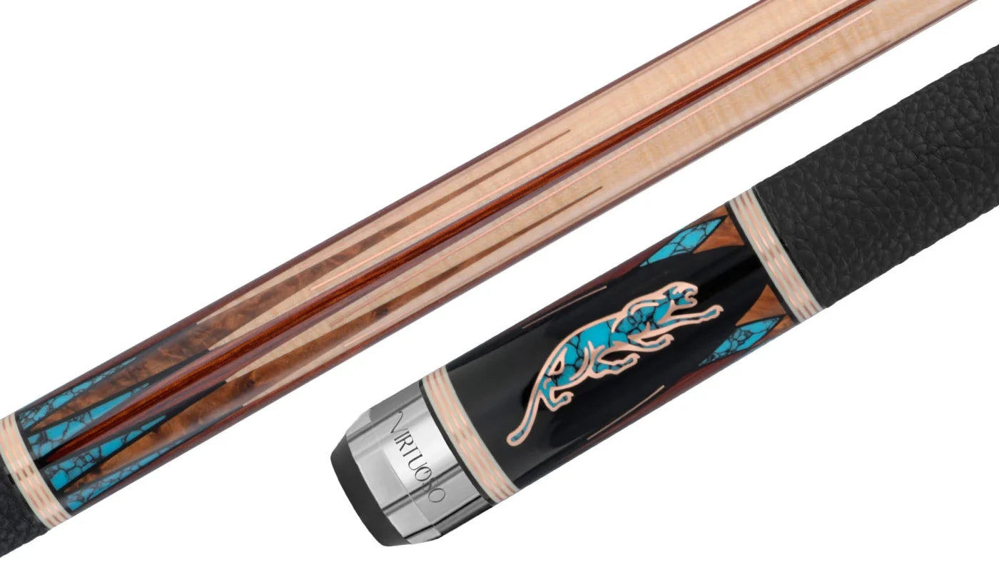 Virtuoso Cocobolo/Maple/Turquoise Pool Cue