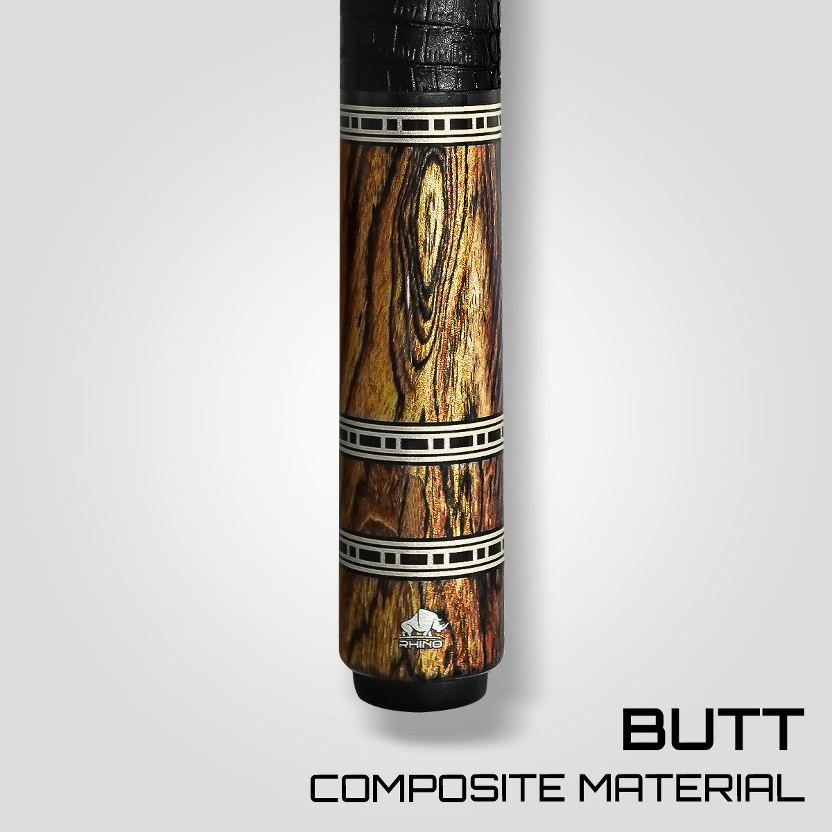 RETRÔ - Bocote Crocodile Embossed Leather Wrap