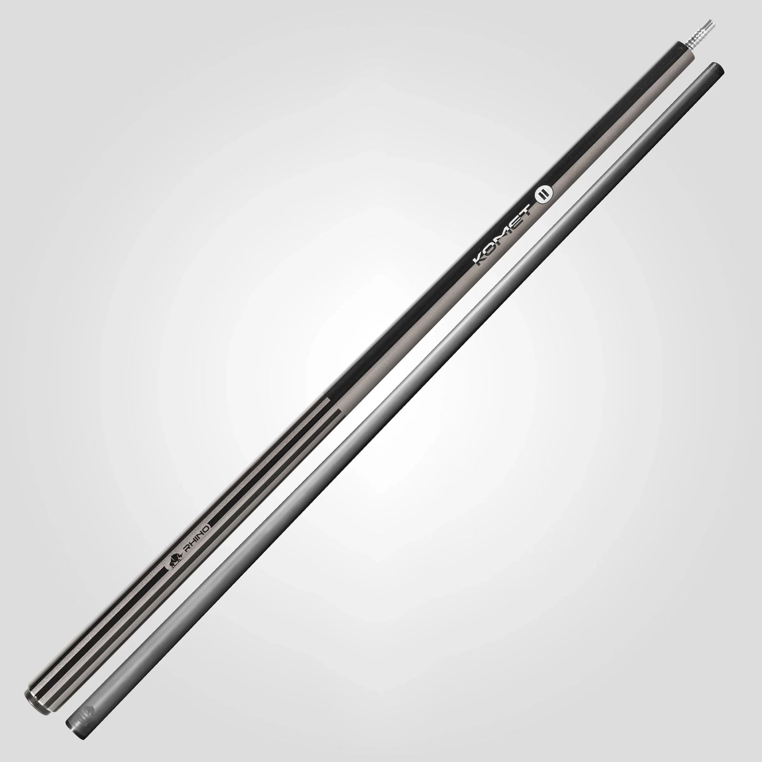 Komet II - Break Cue - Black Gray No Wrap