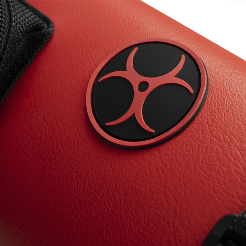 Poison Armor 2x4 Red Hard Pool Cue Case