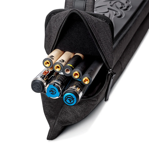 Predator Urbain Dark Grey Hard Pool Cue Case - 3 Butts x 5 Shafts