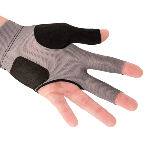 Predator Second Skin Black/Grey Billiard Glove - Left Hand