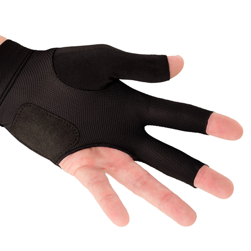 Predator Second Skin Black/Yellow Billiard Glove - Left Hand