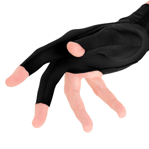 Predator Second Skin Black/Yellow Billiard Glove - Right Hand