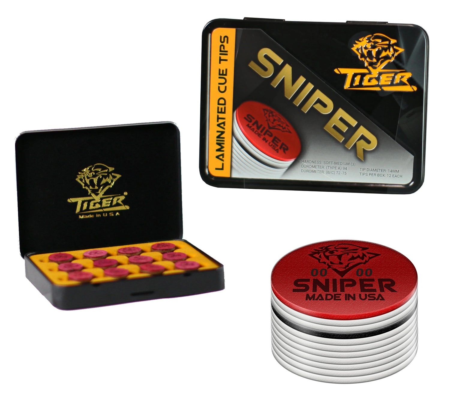 Tiger Sniper cue tip