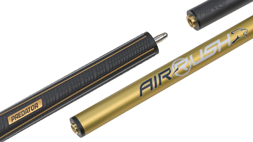 Predator Air Rush Gold Jump Cue - Sport Wrap