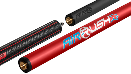 Predator Air Rush Red Jump Cue - Sport Wrap