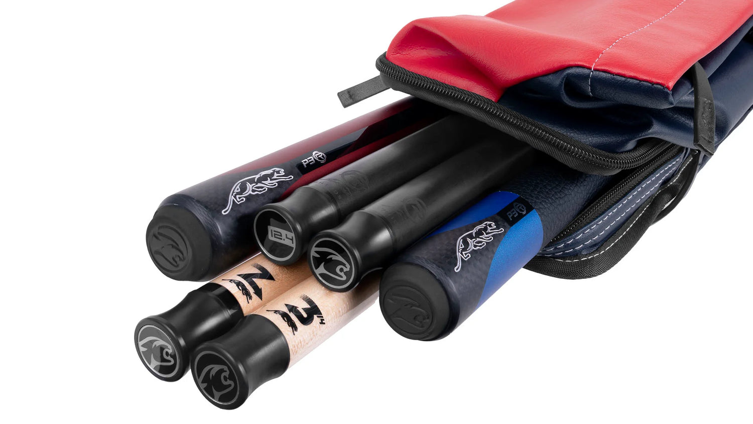 Predator Urbain USPBS Hard Pool Cue Case - 2 Butts x 4 Shafts
