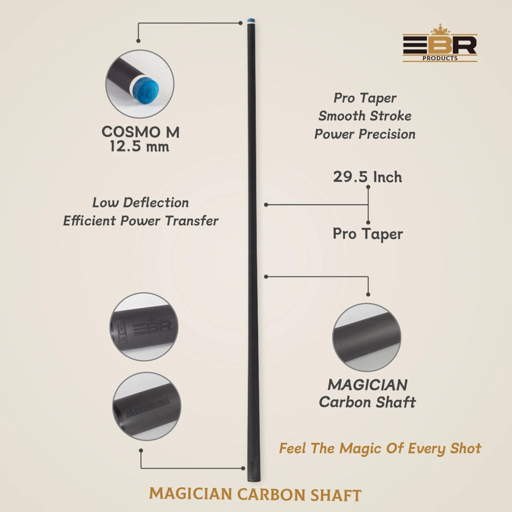 EBR - MAGICIAN Flèche en fibre carbone
