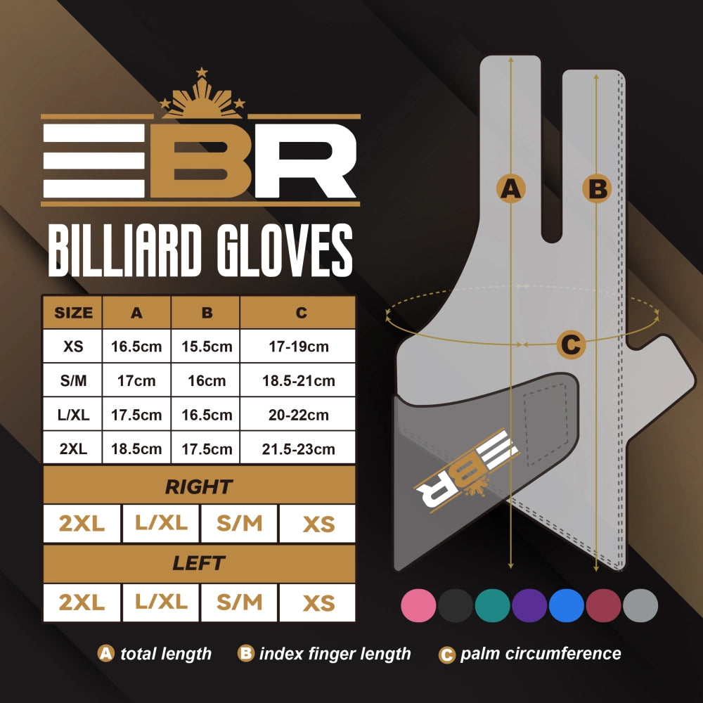 EBR - Gant de billard