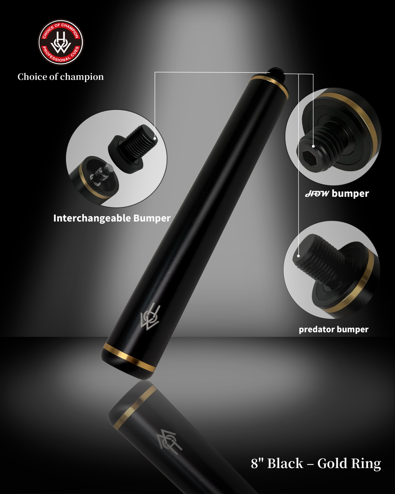 HOW - 8'' Extension Gold