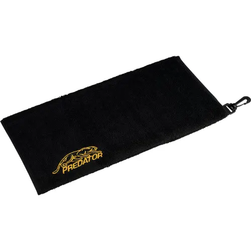 Serviette de billard Predator noire