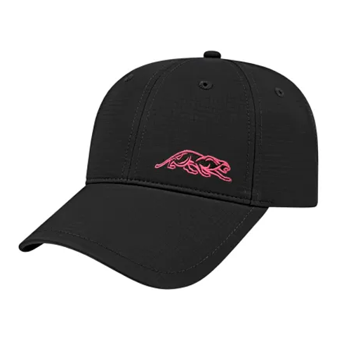 Predator Black Billiard Hat Pink Embroidered Panther