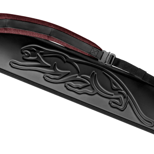 Metro Red Hard Pool Cue Case - 2 Butts x 4 Shafts