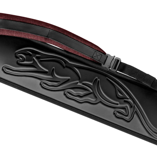 Metro Red Hard Pool Cue Case - 3 Butts x 5 Shafts