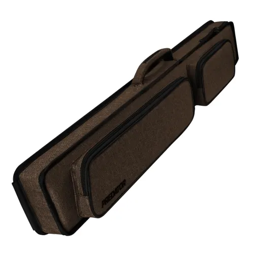 Metro Brown Pool Cue Hard Case - 3 Butts x 5 Shafts