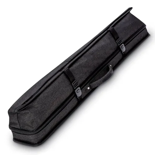 Predator Urbain Dark Grey Soft Pool Cue Case - 2 Butts x 4 Shafts