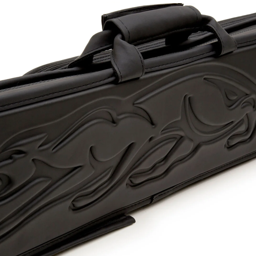 Predator Sport Black Soft Pool Cue Case - 3 Butts x 4 Shafts