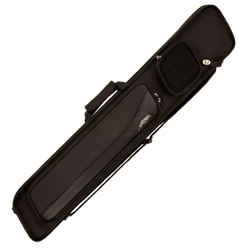 Predator Sport Black Soft Pool Cue Case - 3 Butts x 4 Shafts