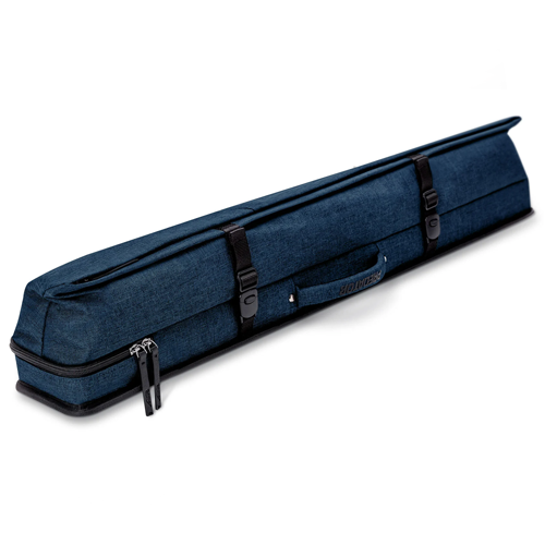 Predator Urbain Blue Hard Pool Cue Case - 3 Butts x 5 Shafts