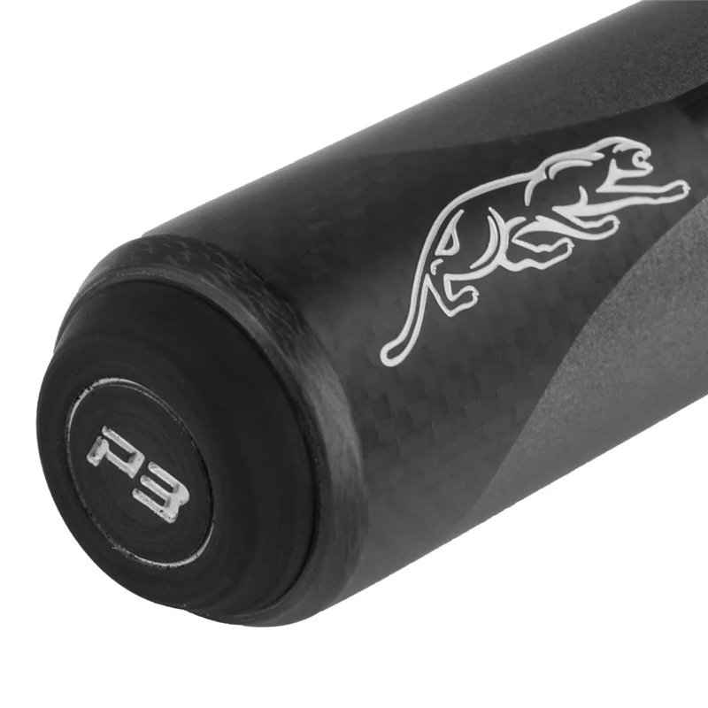 Predator P3 Metallic Grey Pool Cue - Leather Luxe Wrap