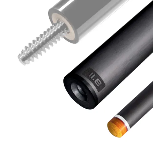 Predator REVO 11.8 mm Shaft for 3/8x10 Joint - White Vault Plate