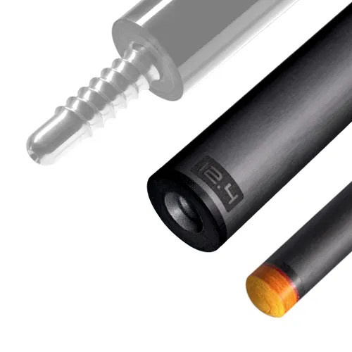Predator REVO 12.4 mm Shaft for Radial Joint - Black Vault Plate