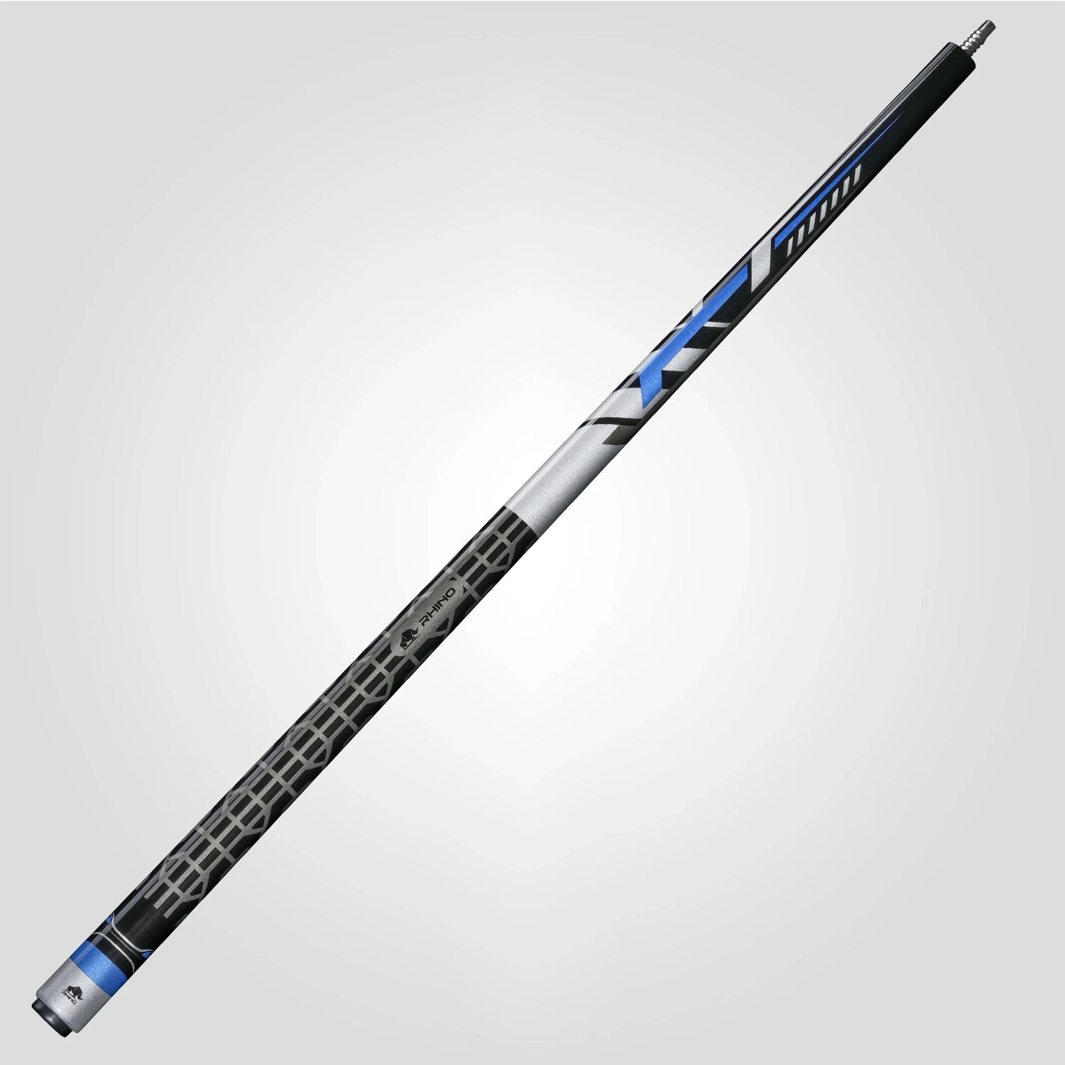 RHINO RACING POOL CUE - VELOCITY BLUE - NO WRAP