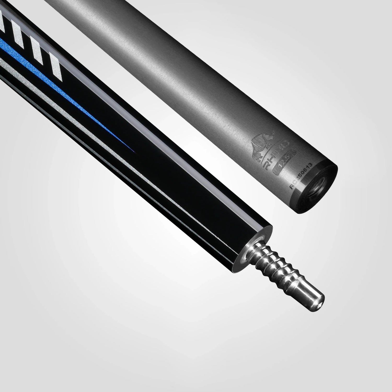 RHINO RACING POOL CUE - VELOCITY BLUE - SPORT WRAP