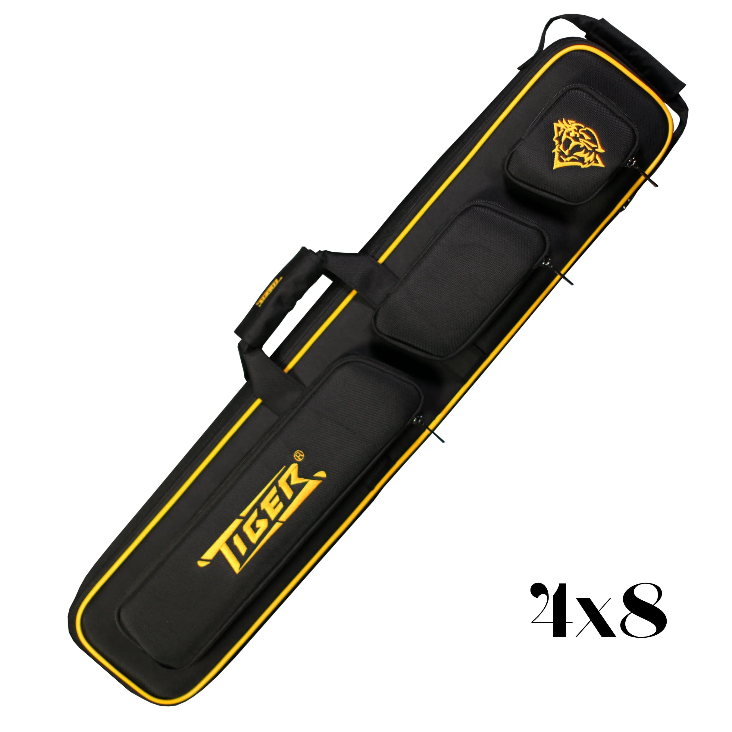 Sac De Queue De Billard Demeras – Nylon, 1/2 Ou 3/4, Bandoulière Réglable, Velcro, Protection Anti-rayures