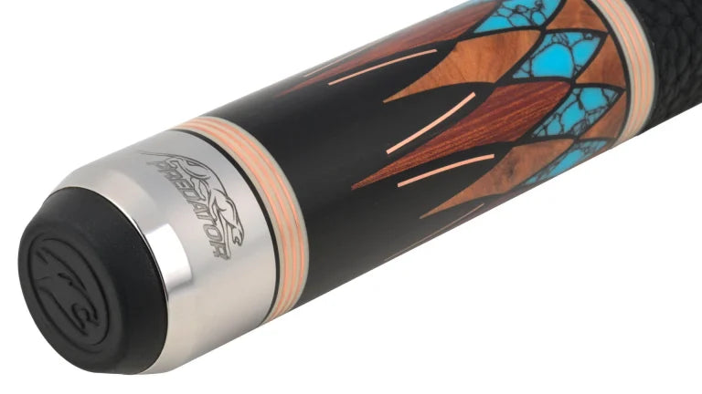 Queue de billard Virtuoso Cocobolo/Érable/Turquoise
