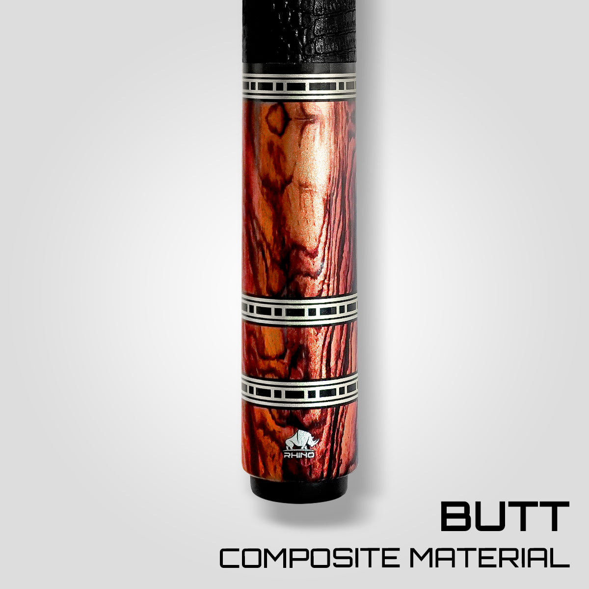 RETRÔ - Cocobolo Crocodile Embossed Leather Wrap