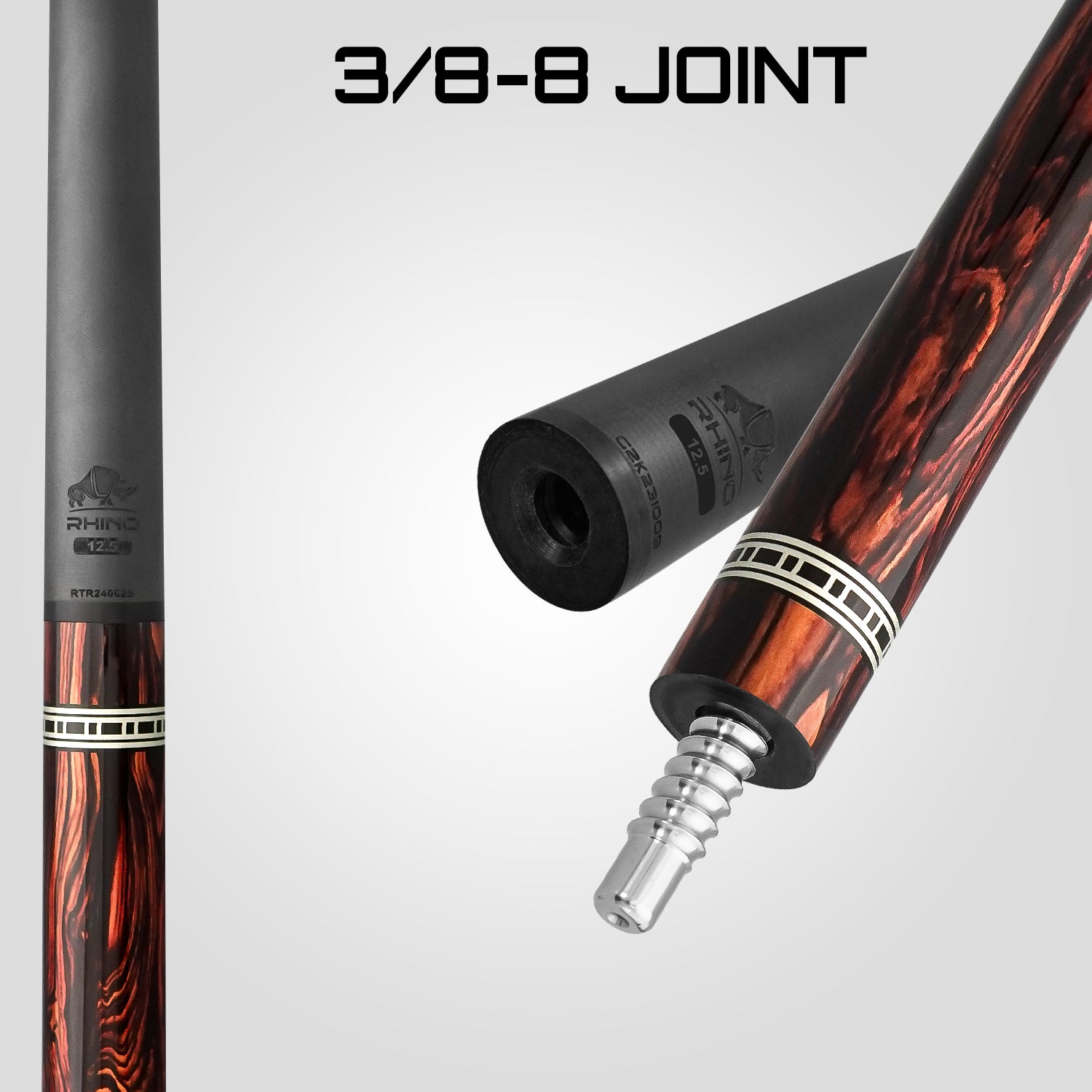 RETRÔ - Cocobolo Crocodile Embossed Leather Wrap