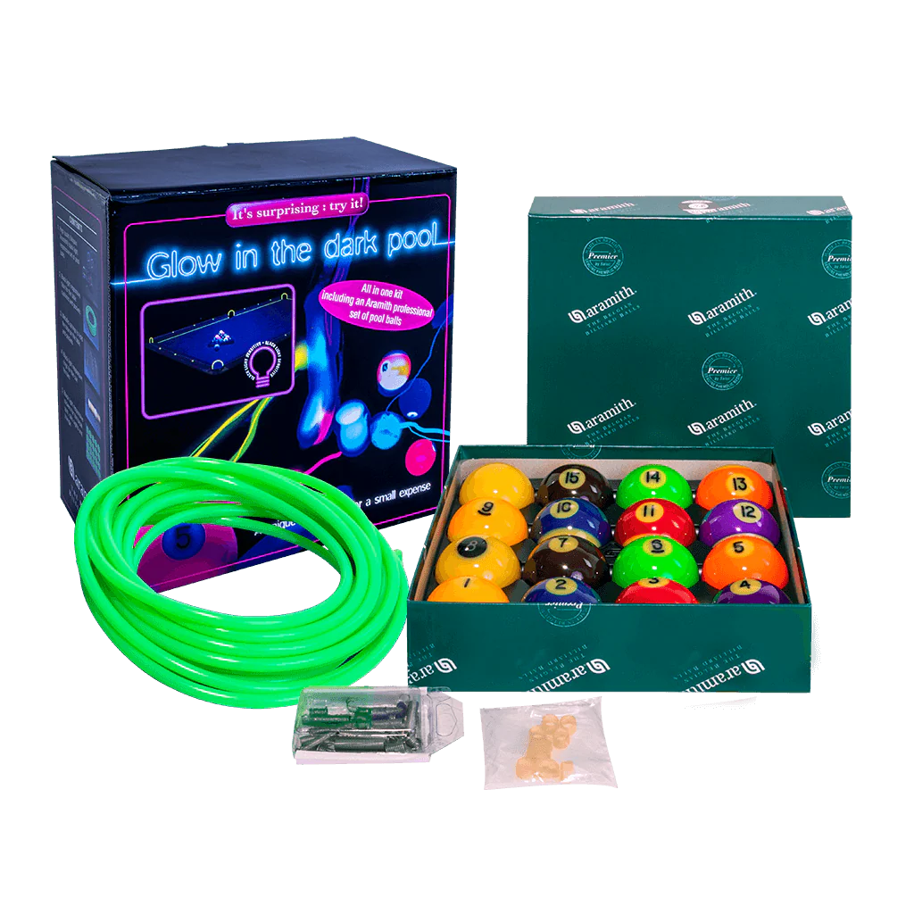 Boules Aramith - Ensemble de billard Glow in the dark