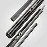 Komet II - Break Cue - Black Gray No Wrap