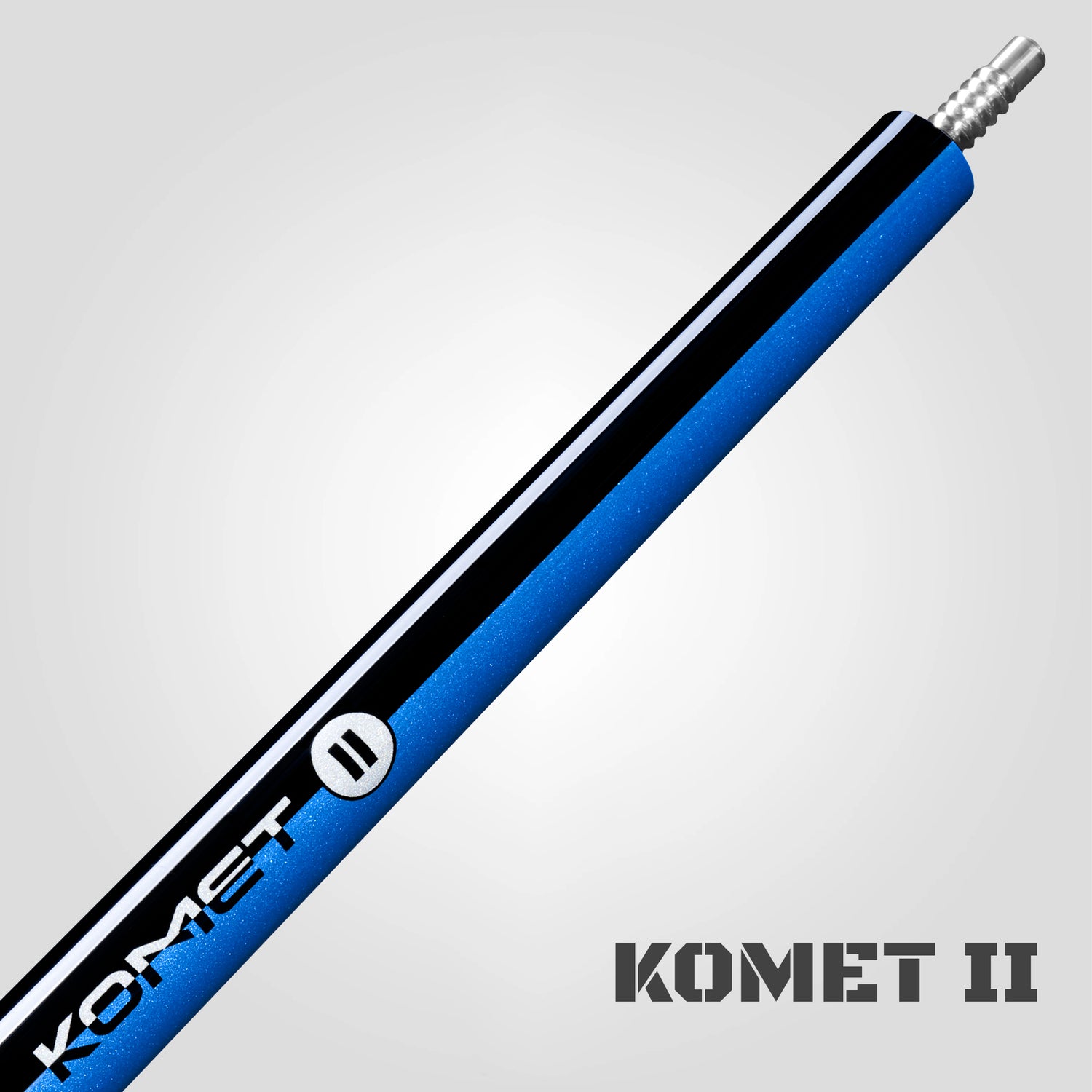 Komet II - Break Cue - Blue Black No Wrap