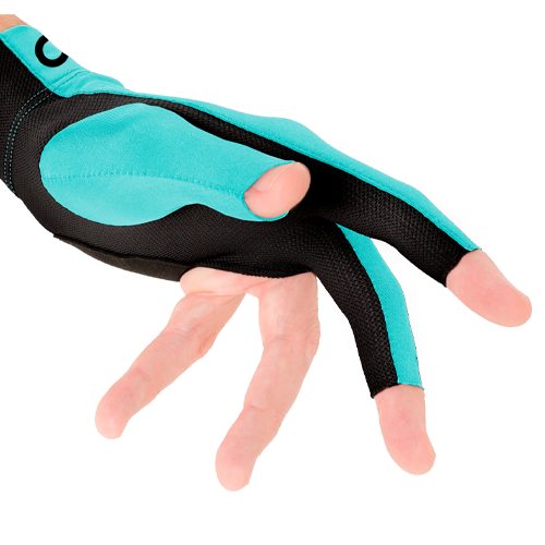 Predator Albin Ouschan Second Skin Teal Billiard Glove Left Hand