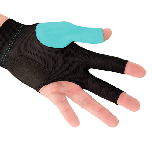 Predator Albin Ouschan Second Skin Teal Billiard Glove Left Hand