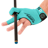 Predator Albin Ouschan Second Skin Teal Billiard Glove Left Hand