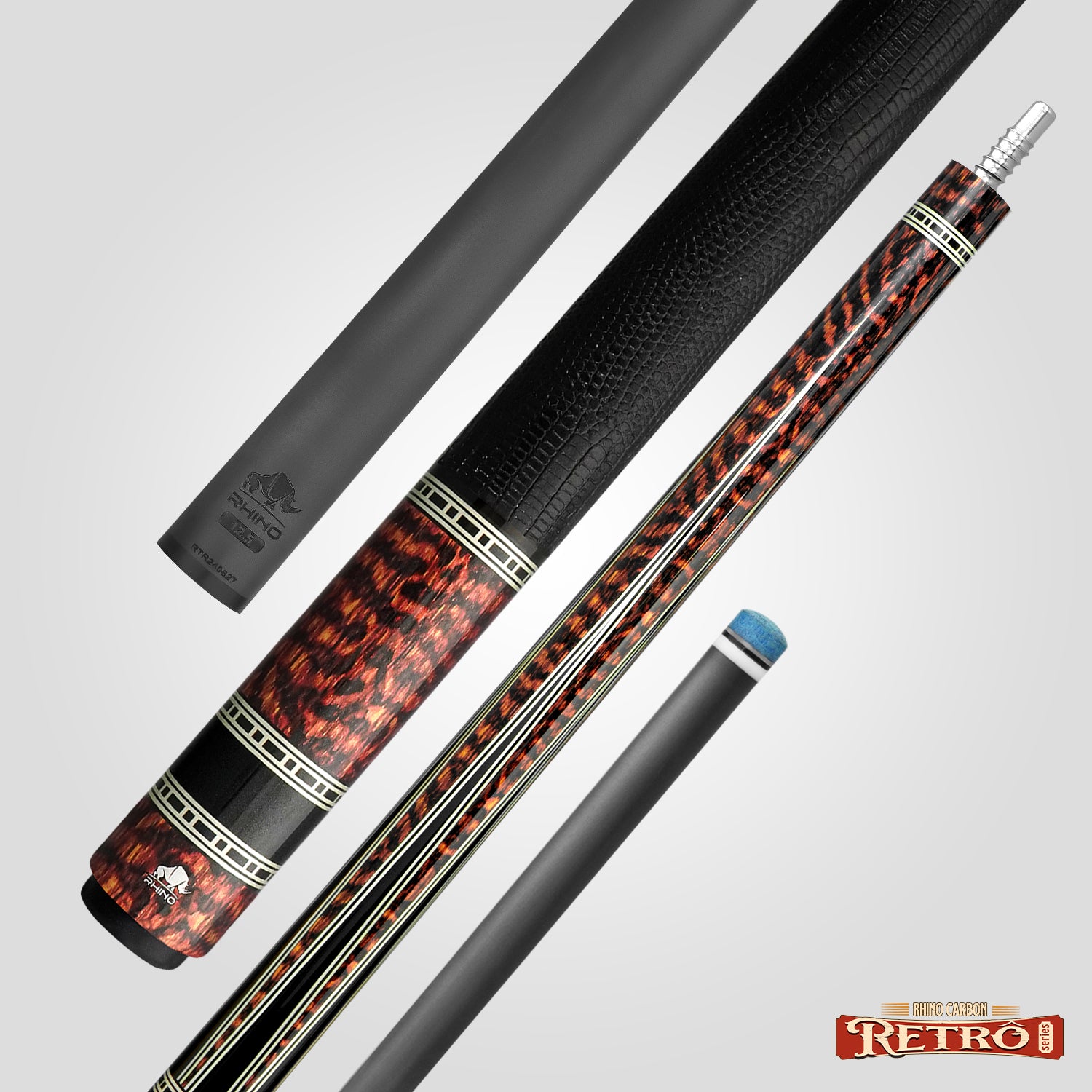 RETRÔ - Snake Lizard Microfiber Leather Wrap & Point