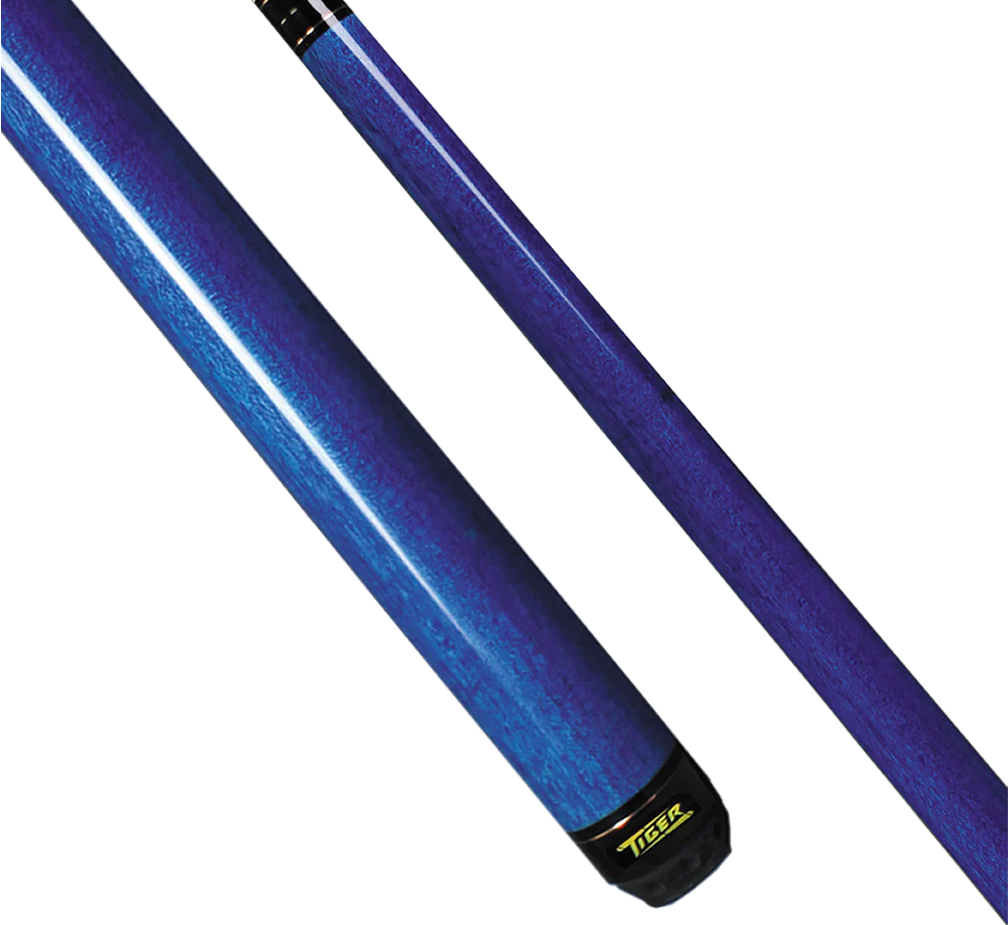 Tiger E-5 pool cue blue