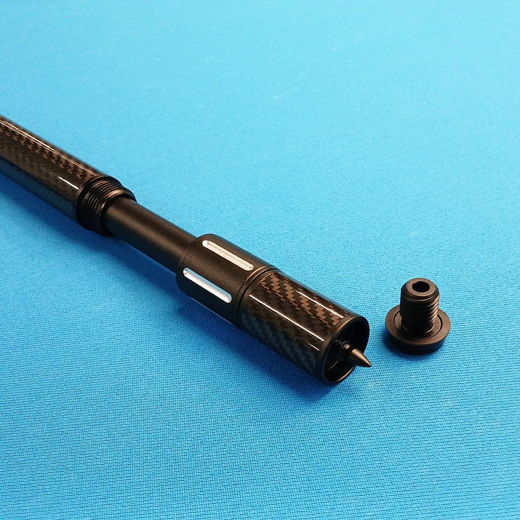 Rallonge de queue de billard extensible