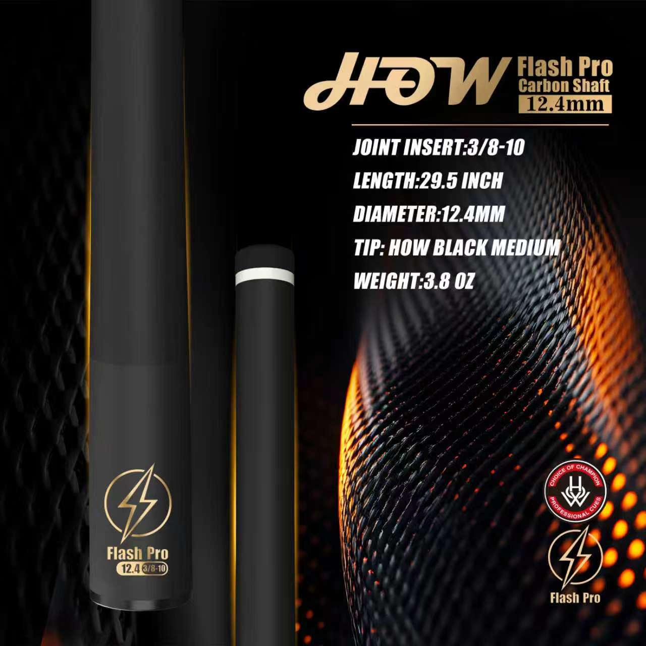 HOW Flash Pro Carbon Shaft - Radial