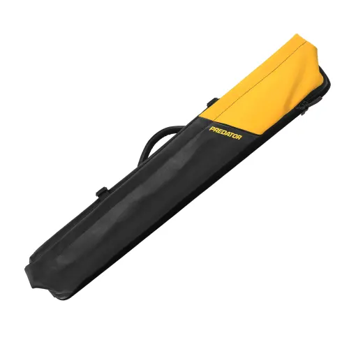 Predator Urbain Black and Yellow Hard Pool Cue Case - 3 Butts x 5 Shafts