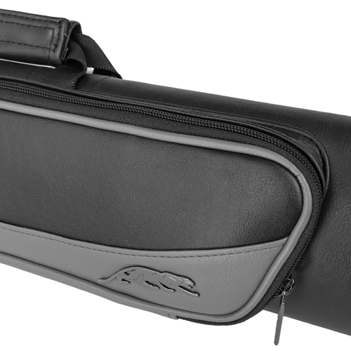 Étui à dos pour queue de billard Roadline noir/gris - 3 fûts x 5 tiges 
