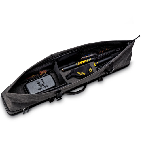 Predator Urbain Dark Grey Soft Pool Cue Case - 2 Butts x 4 Shafts