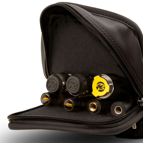 Étui souple noir pour queue de billard Predator Sport - 3 fûts x 4 tiges 