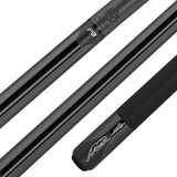 Predator P3 Metallic Grey Pool Cue - Leather Luxe Wrap