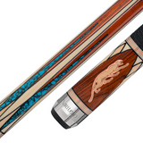 Virtuoso Cocobolo/Maple/Turquoise Pool Cue