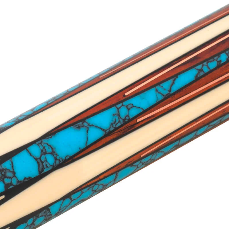 Virtuoso Cocobolo/Maple/Turquoise Pool Cue